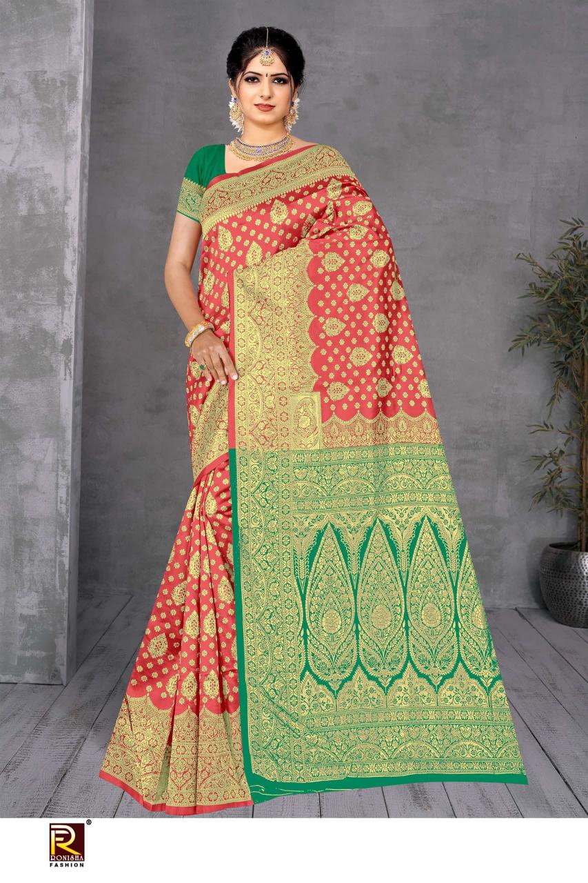 Ronisha D 126 Catalog top saree manufacturing companies in surat 