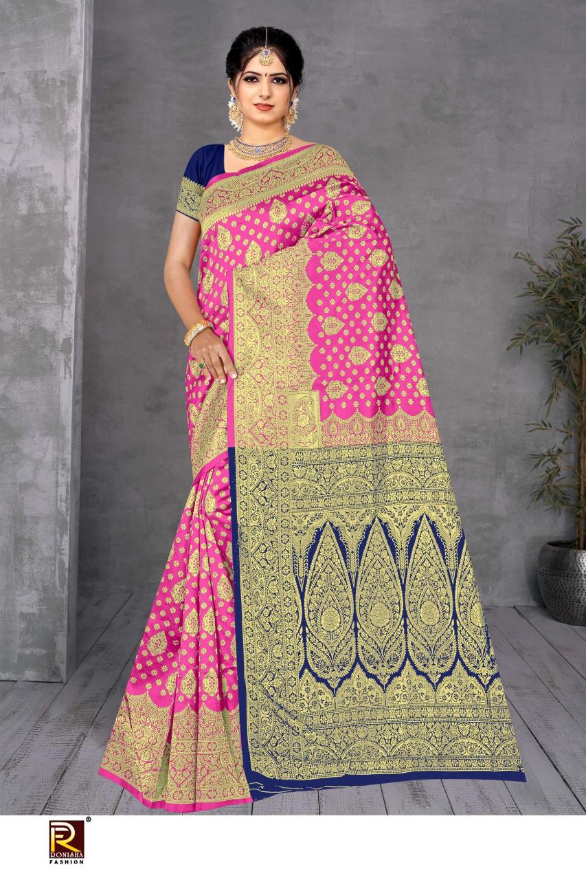Ronisha D 126 Catalog top saree manufacturing companies in surat 