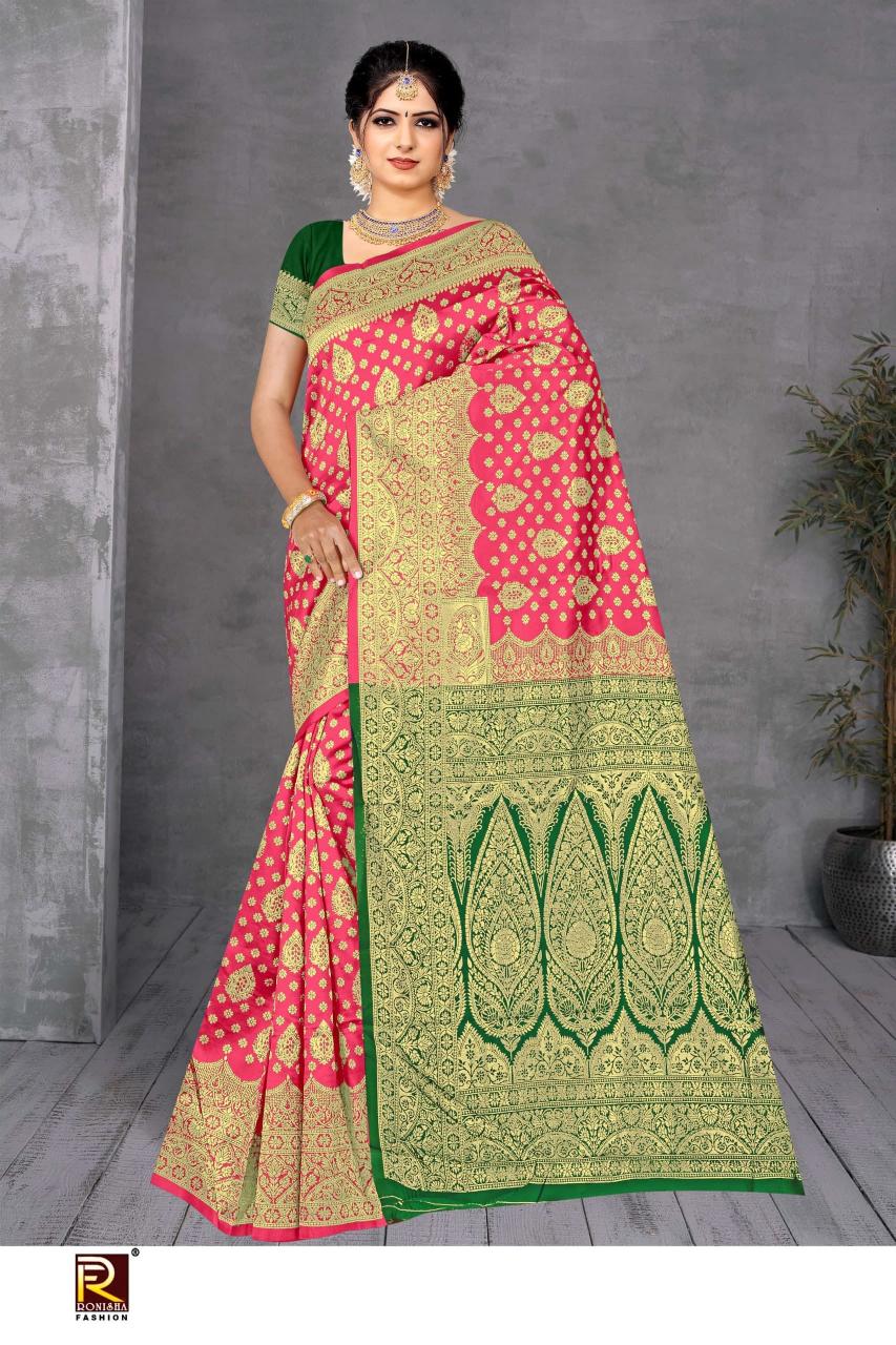 Ronisha D 126 Catalog top saree manufacturing companies in surat 