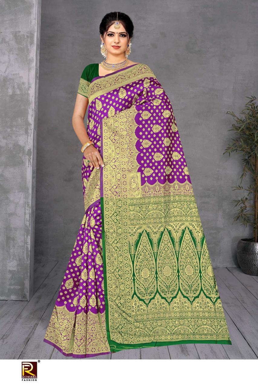 Ronisha D 126 Catalog top saree manufacturing companies in surat 