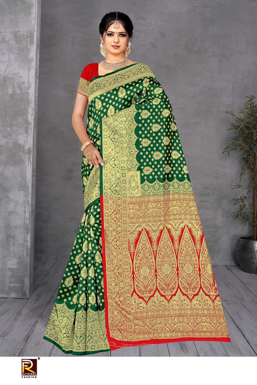 Ronisha D 126 Catalog top saree manufacturing companies in surat 