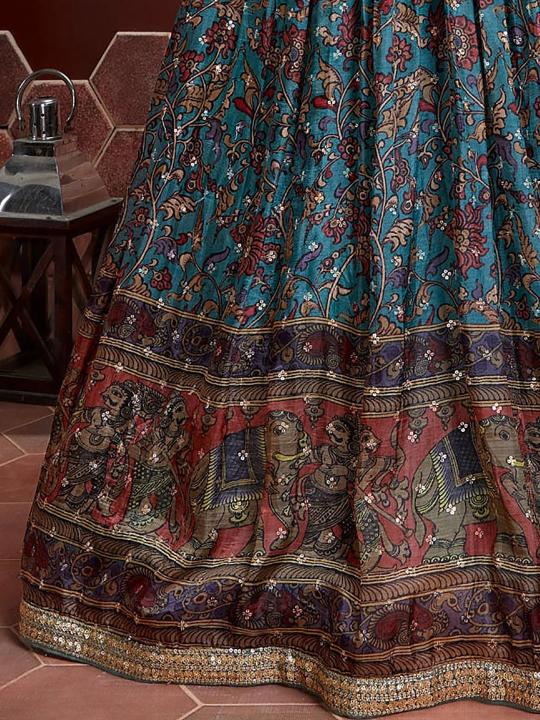 Sabella 106 Blue catalog buy lehenga india
