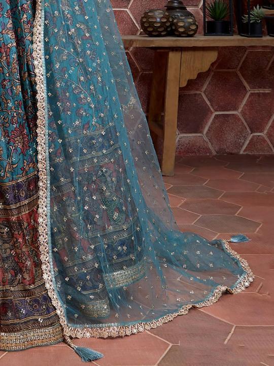 Sabella 106 Blue catalog buy lehenga india