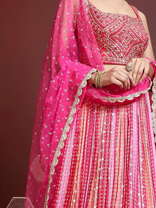 Sabella 108 Pink catalog designer lehenga india