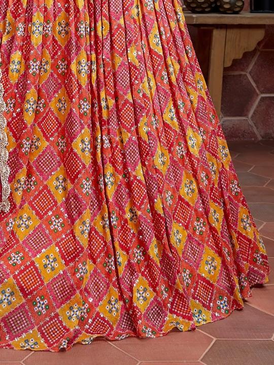 Sabella 110 Red catalog designer lehenga online india