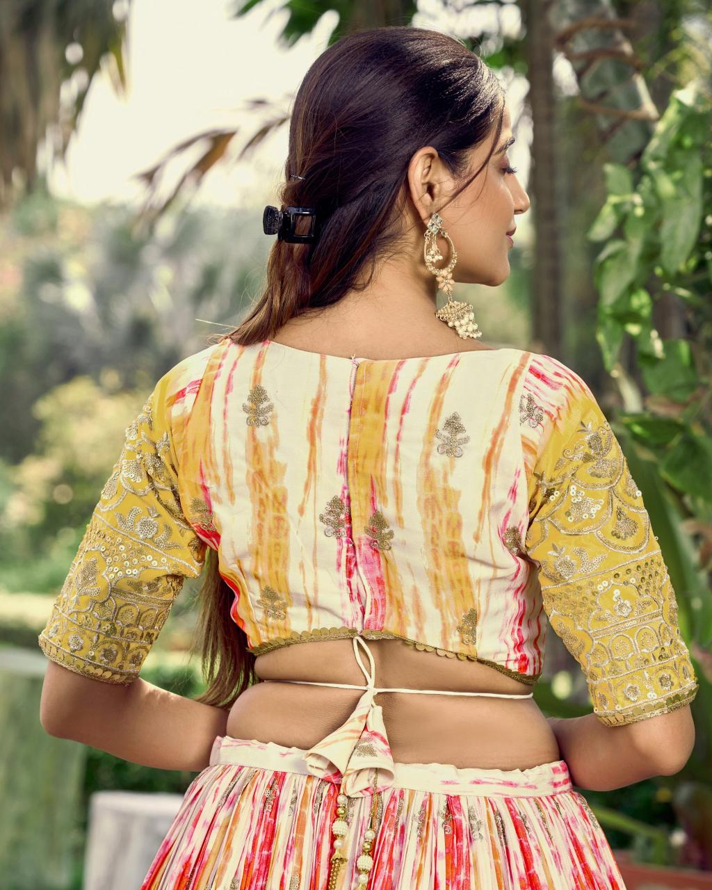 Sabella 5051 Yellow catalog lehenga online india