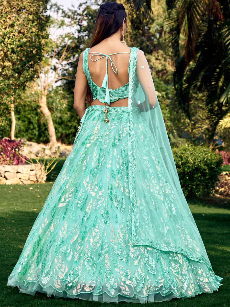 Sabella 5101 Blue catalog blue lehenga online india