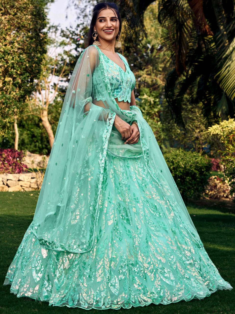 Sabella 5101 Blue catalog blue lehenga online india