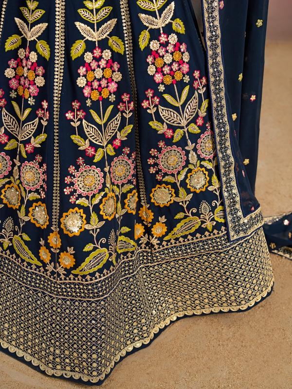 Sabella 6008 Blue catalog lehenga choli india online shopping