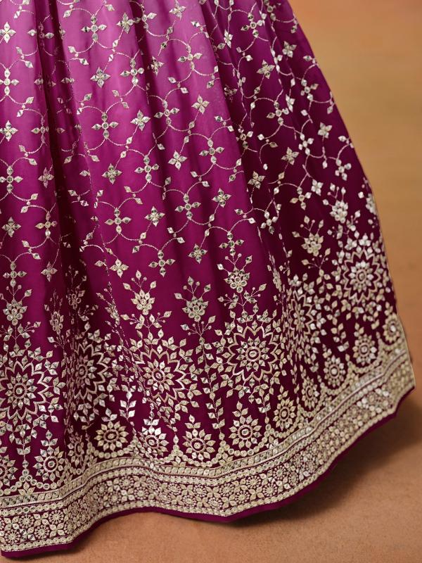 Sabella 7086 Rani Pink catalog best lehenga site in india 