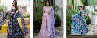 Sabella Botnical 01 catalog latest lehenga fashion in india