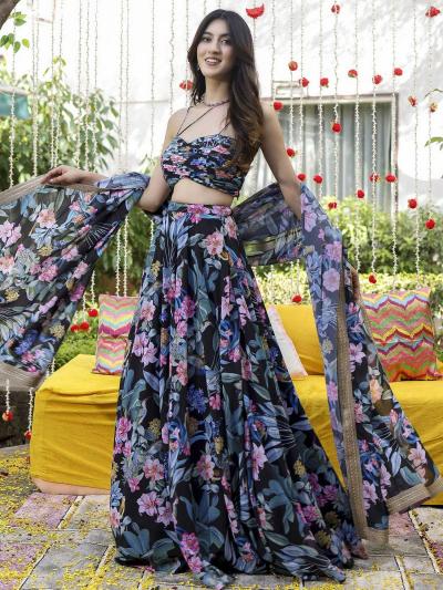 Sabella Botnical 01 catalog latest lehenga fashion in india
