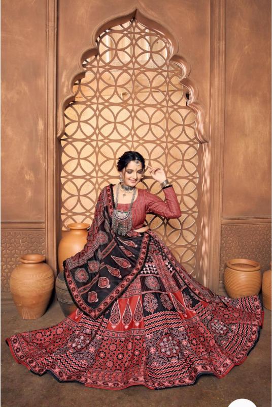 Sabella Digitally Print catalog lehenga & dupatta online india