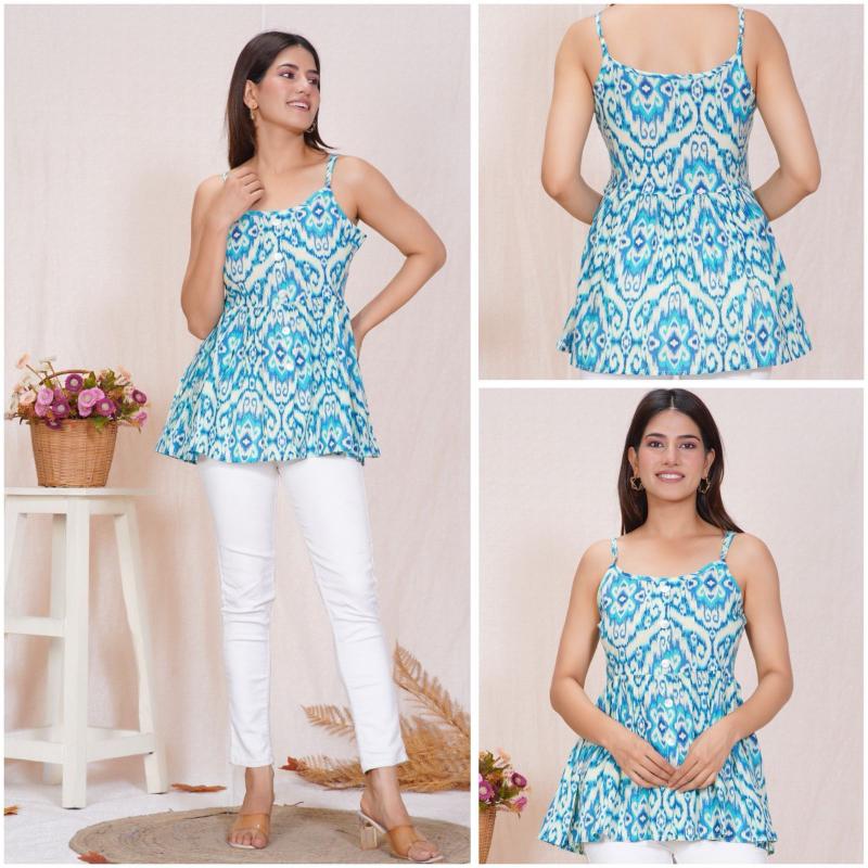 Sabella Jaipur vol 21 Catalog Striped Top for women