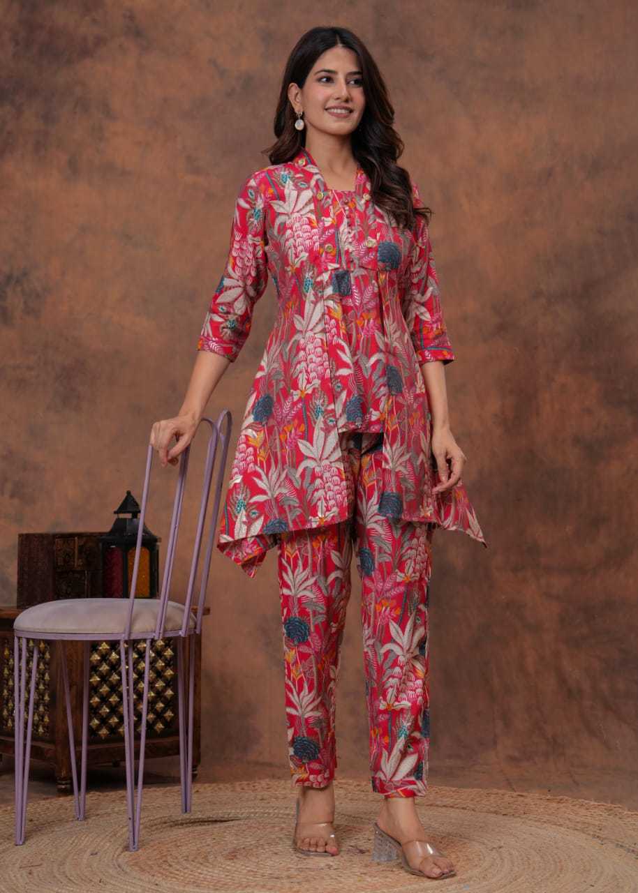Sabella Jaipur vol 27 Catalog jacket style co ord sets wholesale