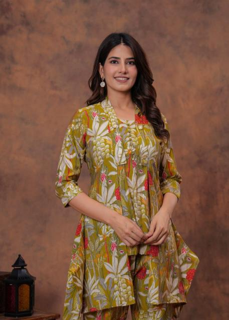 Sabella Jaipur vol 28 Catalog jacket co ord set wholesale in mumbai