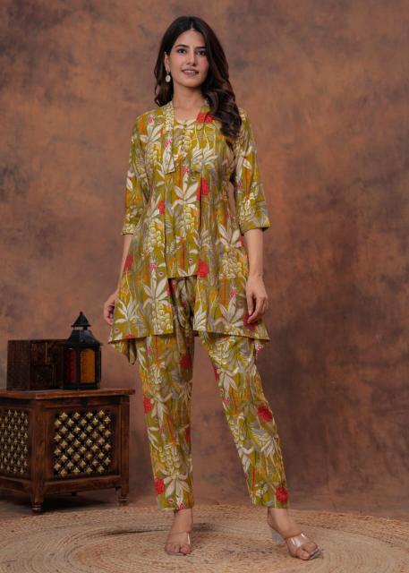 Sabella Jaipur vol 28 Catalog jacket co ord set wholesale in mumbai