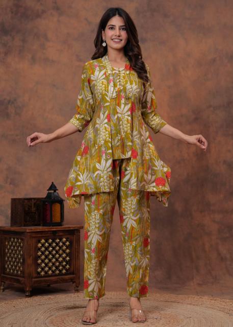 Sabella Jaipur vol 28 Catalog jacket co ord set wholesale in mumbai