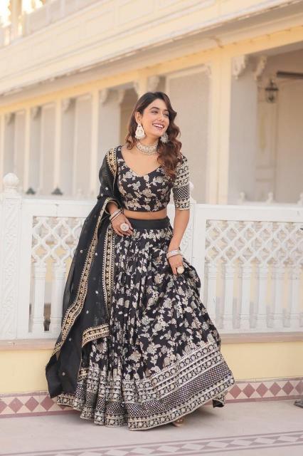 Sabella L 7080 catalog lehenga design with price in india