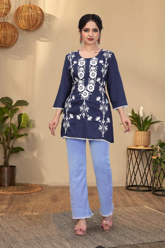 Sabella Money catalog ladies short kurtis online india