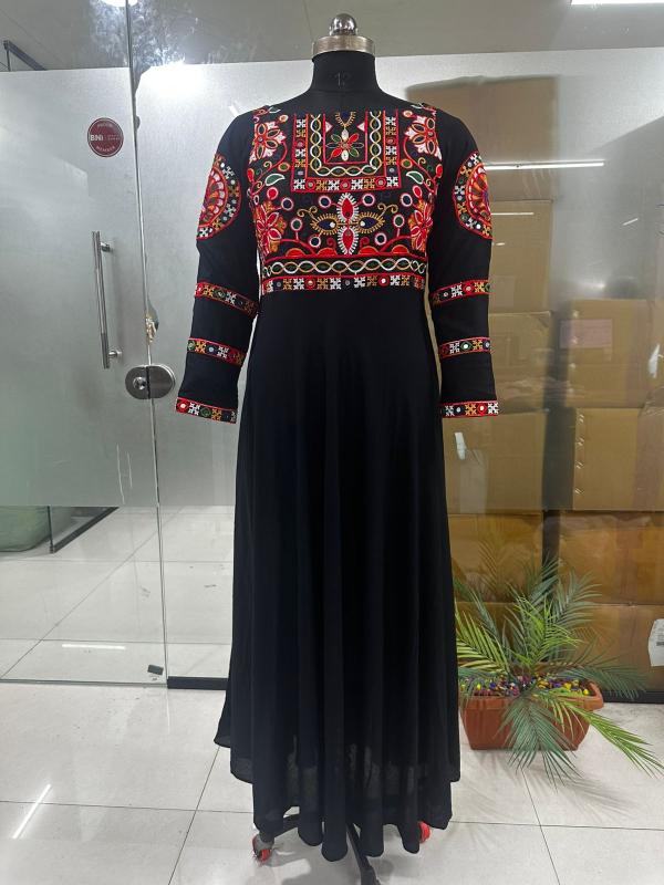 Sabella Navratri catalog indian black kurti