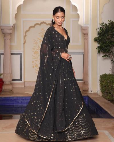 Sabella Nikhar Hit catalog Georgette wedding lehenga choli online india