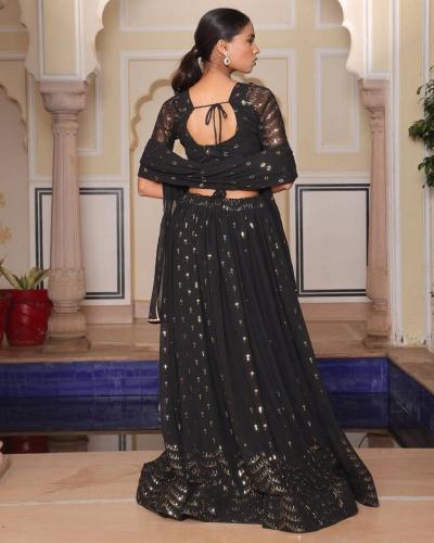 Sabella Nikhar Hit catalog Georgette wedding lehenga choli online india