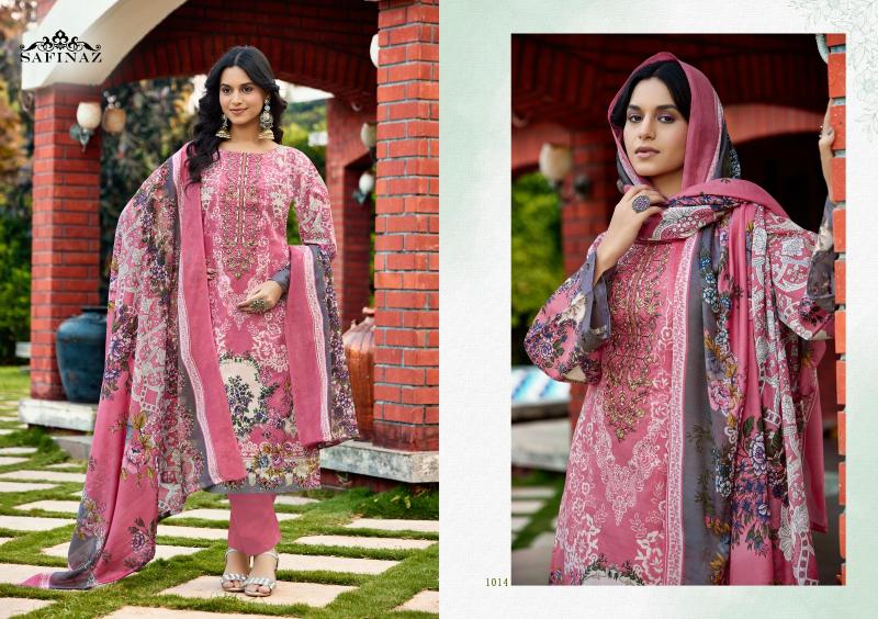 Safinaz Nzakat catalog wholesale cotton dress material in mumbai
