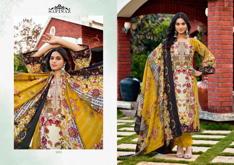 Safinaz Nzakat catalog wholesale cotton dress material in mumbai