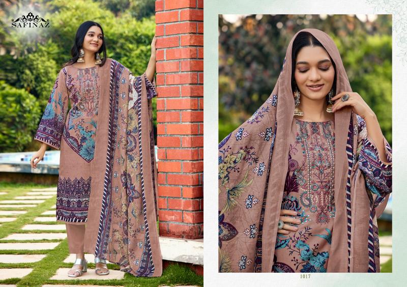Safinaz Nzakat catalog wholesale cotton dress material in mumbai