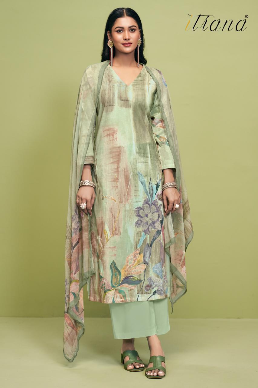 Sahiba Itrana Summer Floral catalog wholesale salwar kameez market in bangalore 