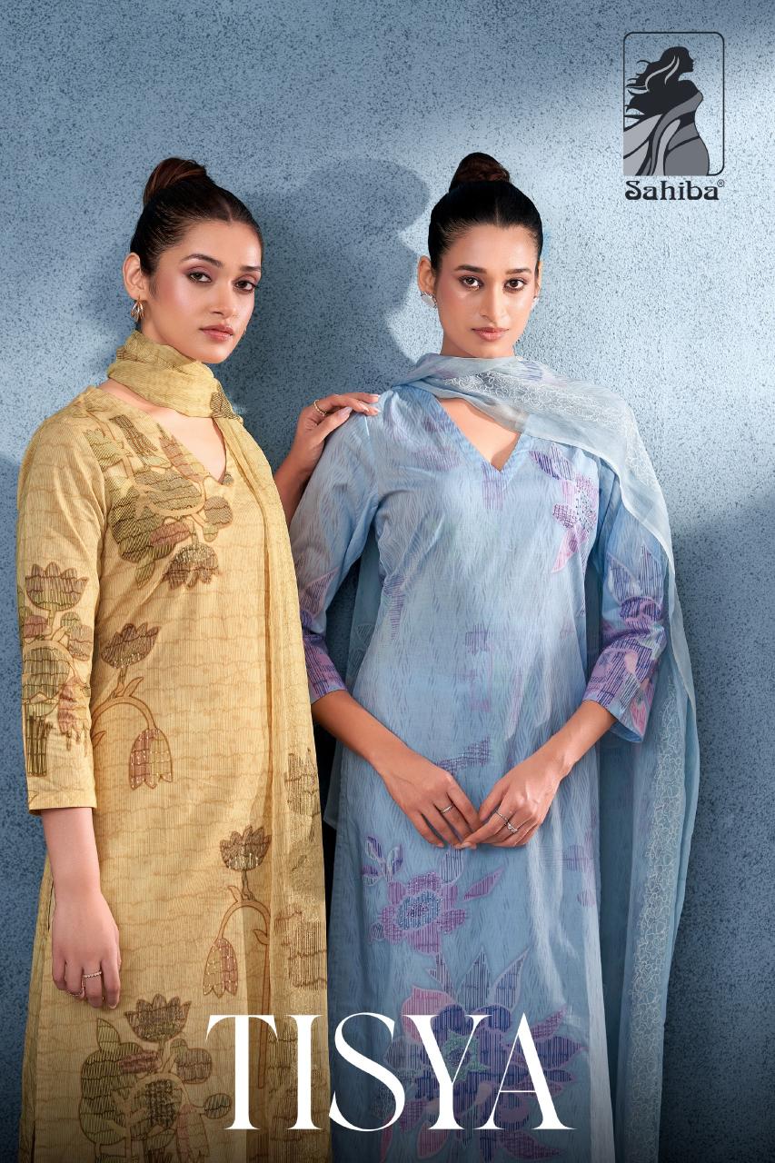 Sahiba Tisya catalog wholesale salwar kameez market in surat