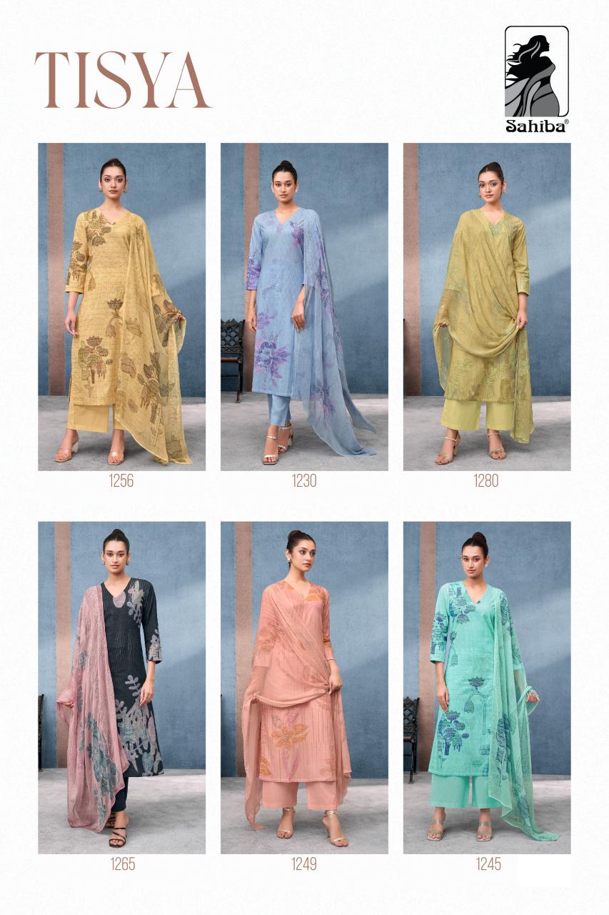 Sahiba Tisya catalog wholesale salwar kameez market in surat