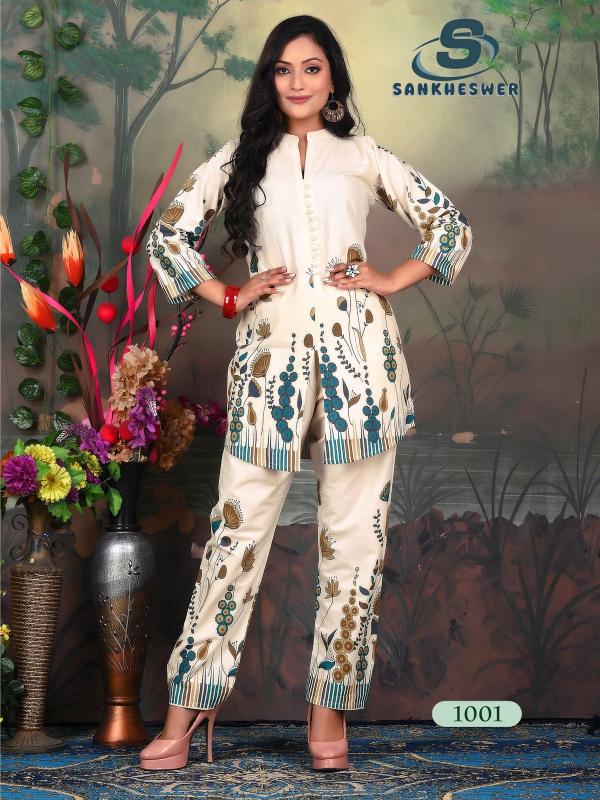 Sankheswer Roshni Vol 1 catalog coord set for women wholesale
