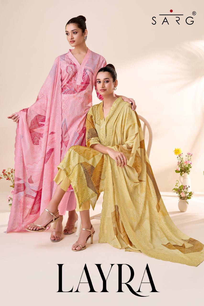 Sarg Layra catalog wholesale dealers of salwar kameez in surat