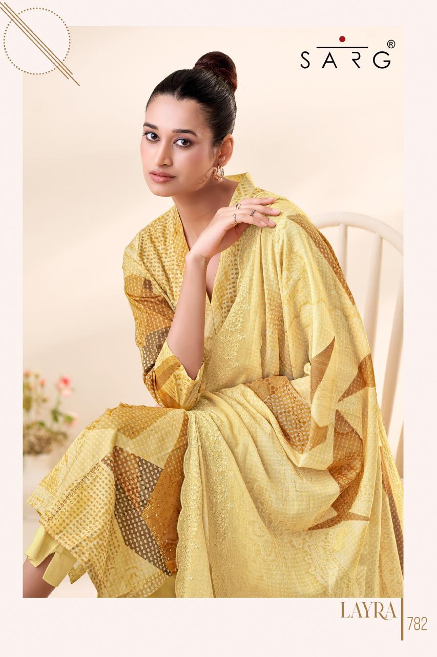 Sarg Layra catalog wholesale dealers of salwar kameez in surat