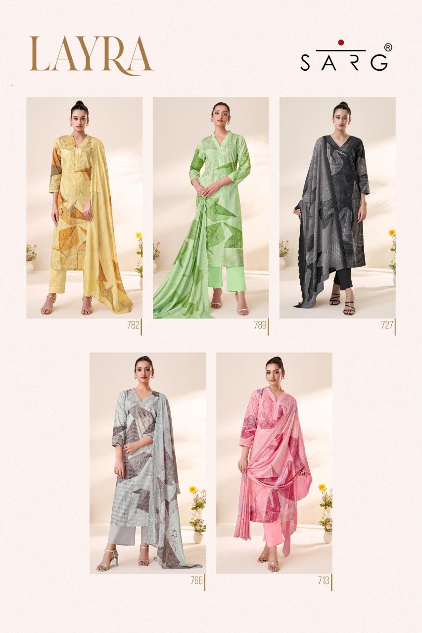 Sarg Layra catalog wholesale dealers of salwar kameez in surat