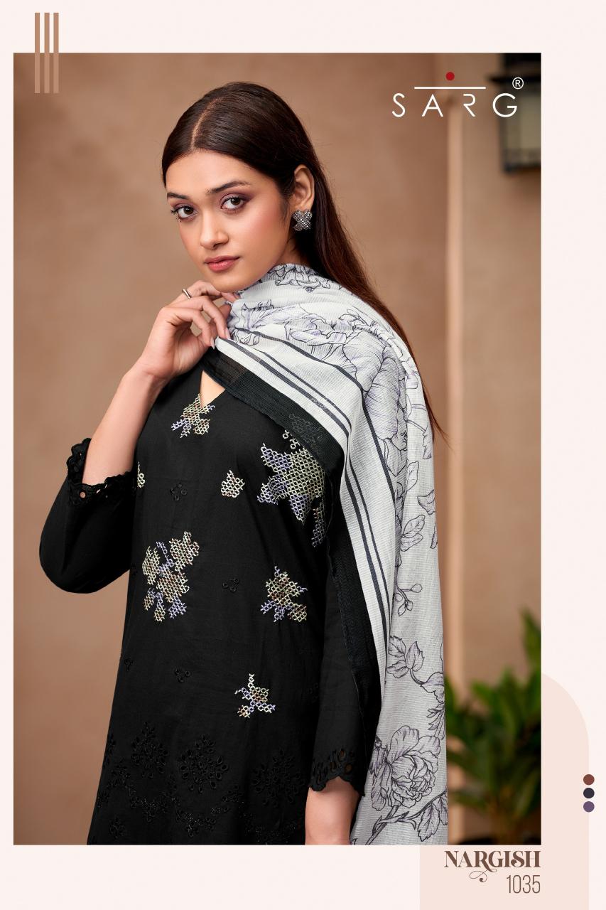 Sarg Nargish catalog dubai salwar kameez wholesalers