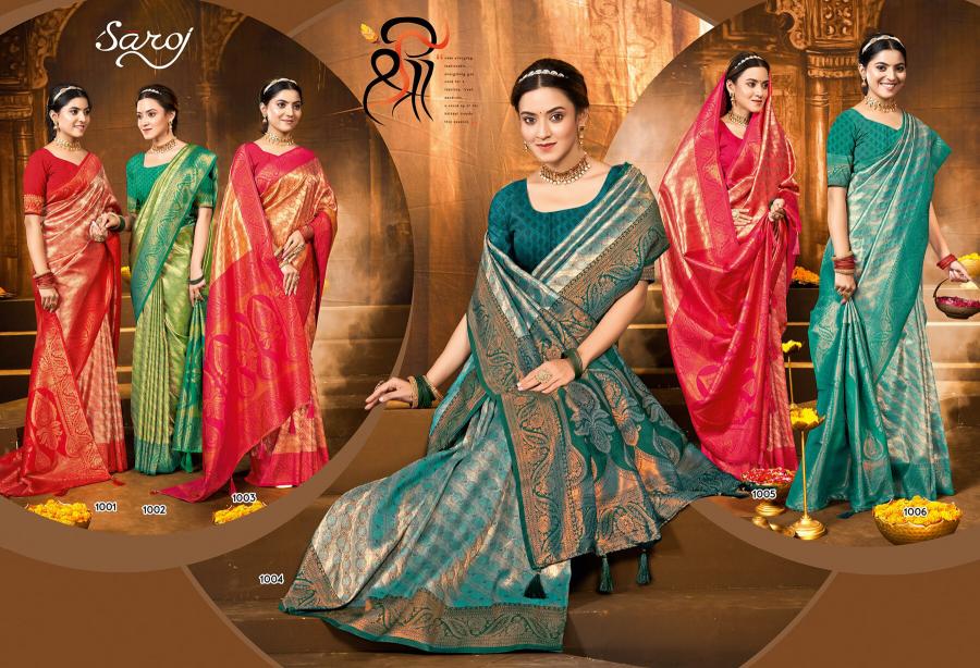 Saroj Deep rekha silk vol.1  Soft Kanjivaram Silk surat with price wholesale