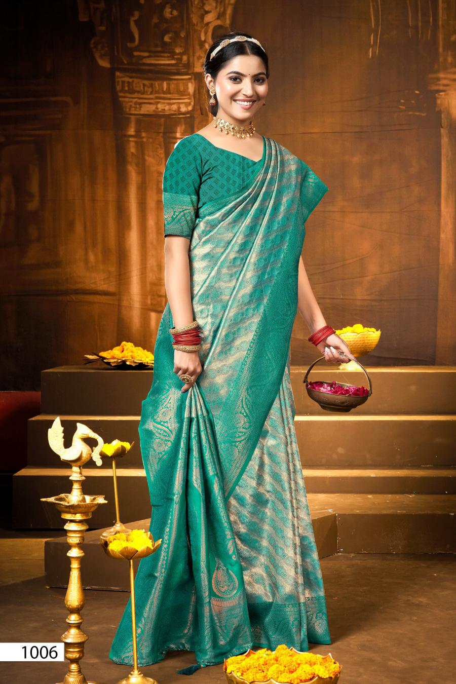 Saroj Deep rekha silk vol.1  Soft Kanjivaram Silk surat with price wholesale