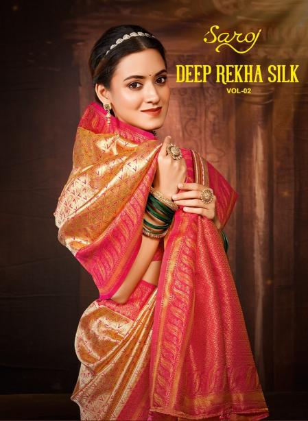 Saroj Deep rekha silk vol.2  Soft Kanjivaram Silk surat with price wholesale