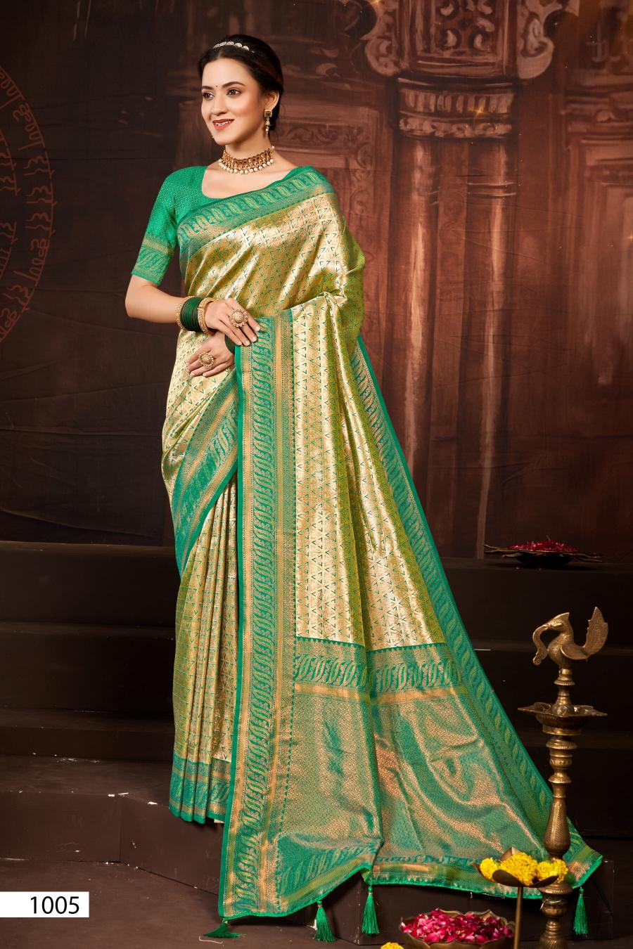 Saroj Deep rekha silk vol.2  Soft Kanjivaram Silk surat with price wholesale