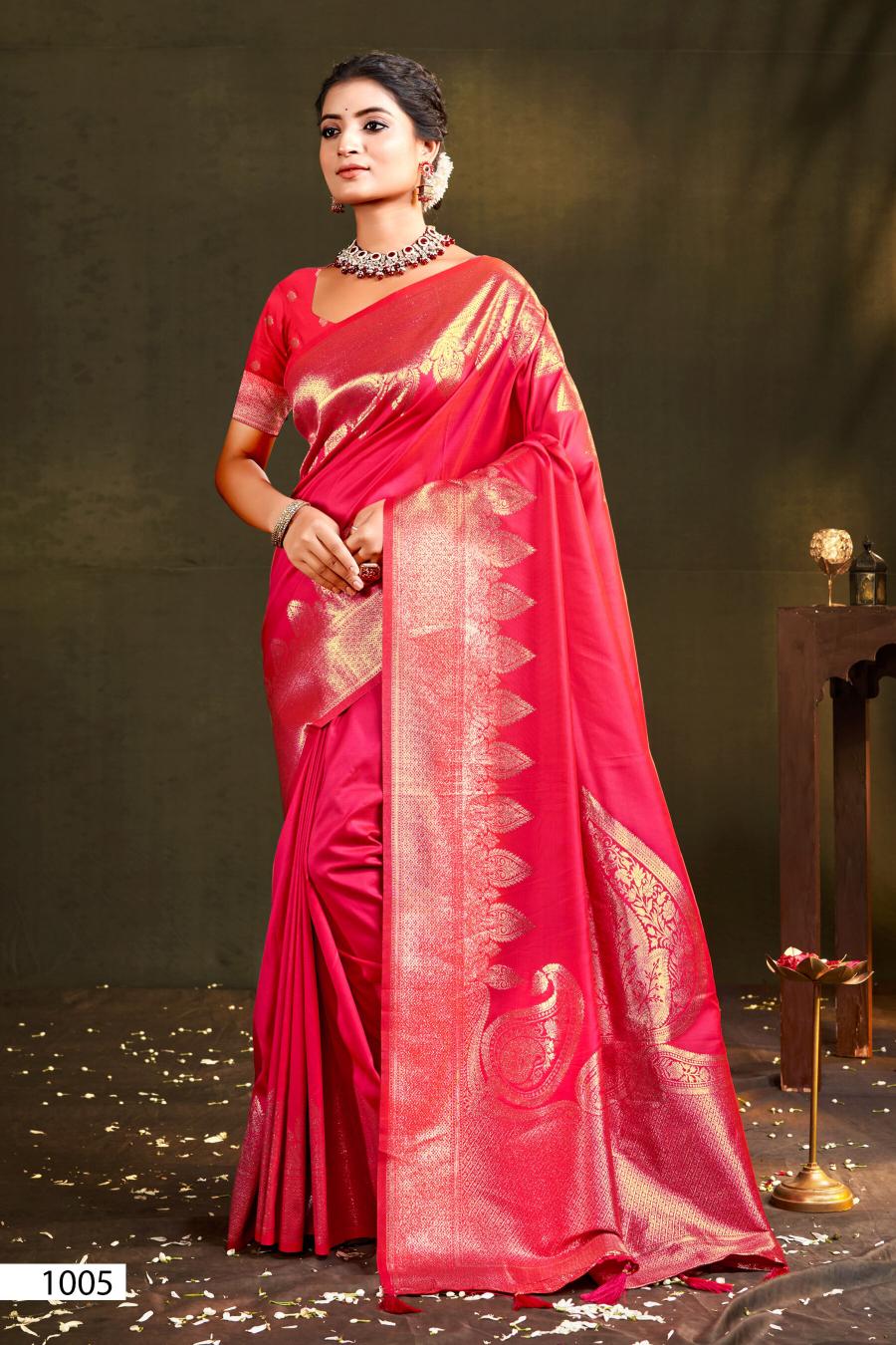 Saroj Ragini silk vol.1 50*600 silk saree surat with price wholesale