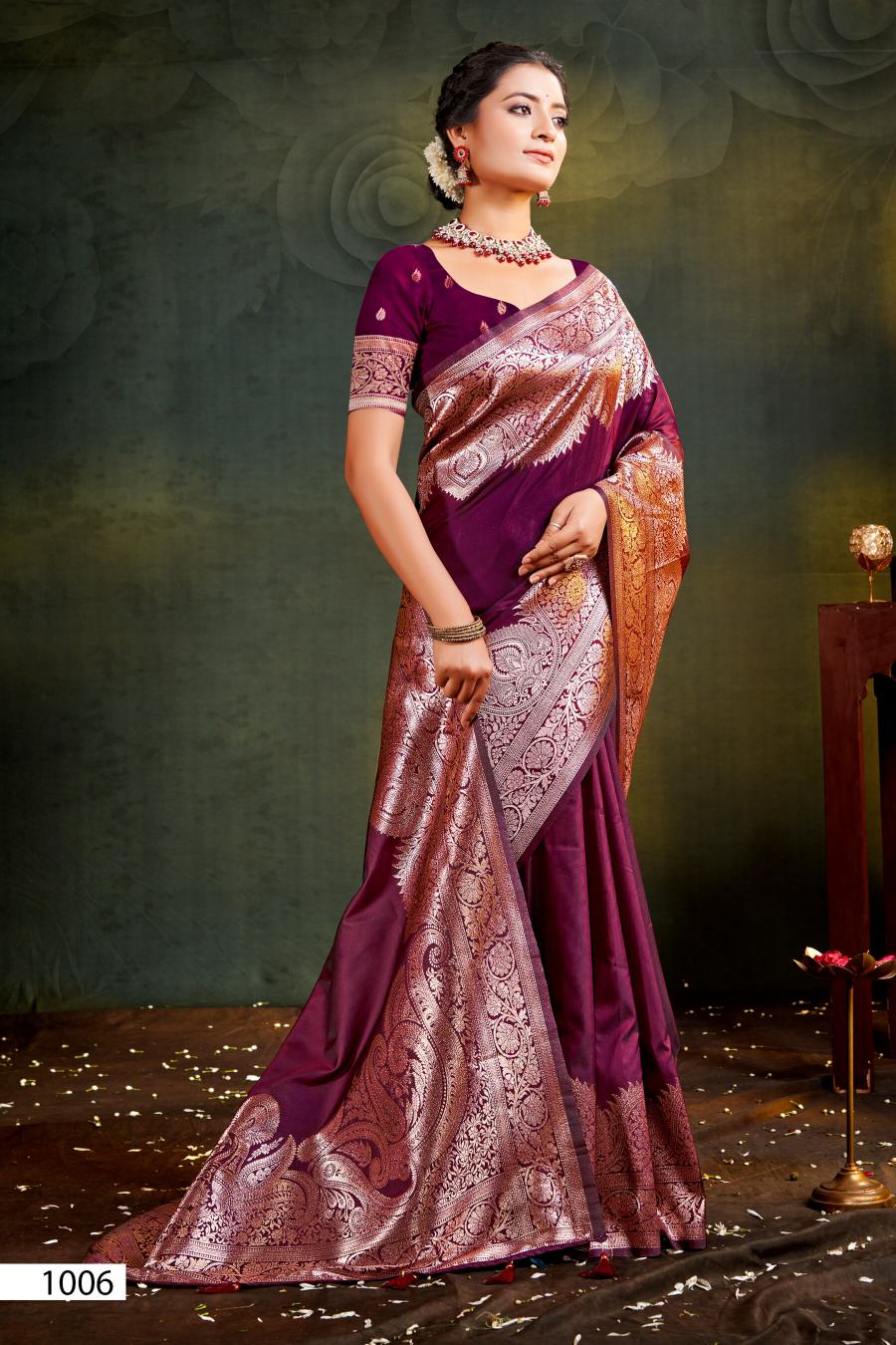 Saroj Ragini silk vol.2 50*600 silk saree surat with price wholesale