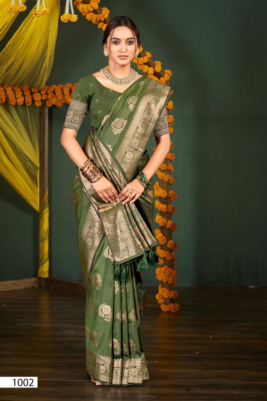 Saroj Supriya silk vol.2 50*600 silk saree wholesaler
