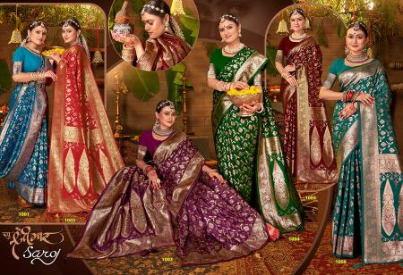 Saroj Tarika silk vol.1  50*600 silk saree surat with price wholesale