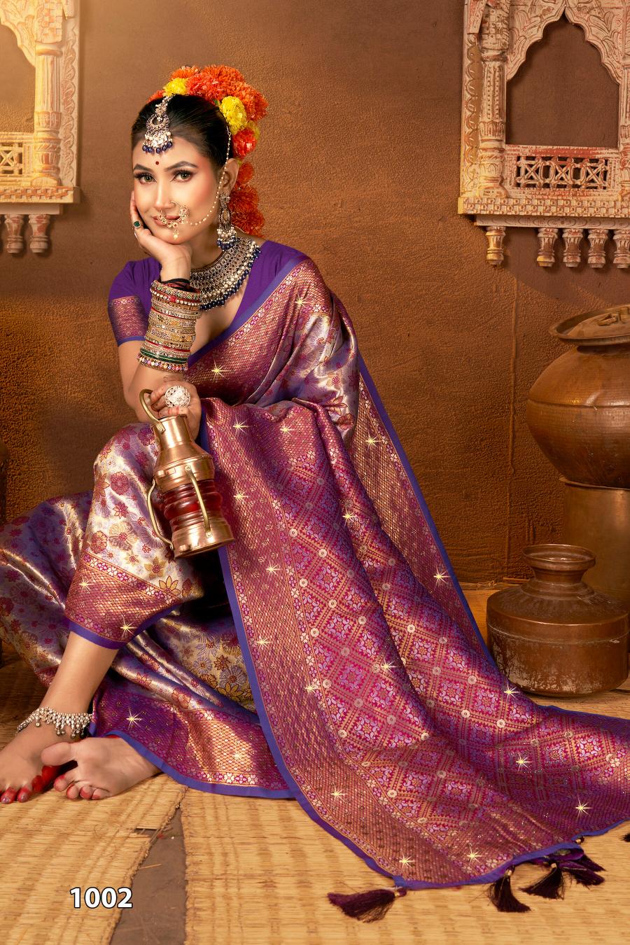 Saroj Vaishnavi silk saroski vol.2 Soft Kanjivaram Silk surat with price wholesale