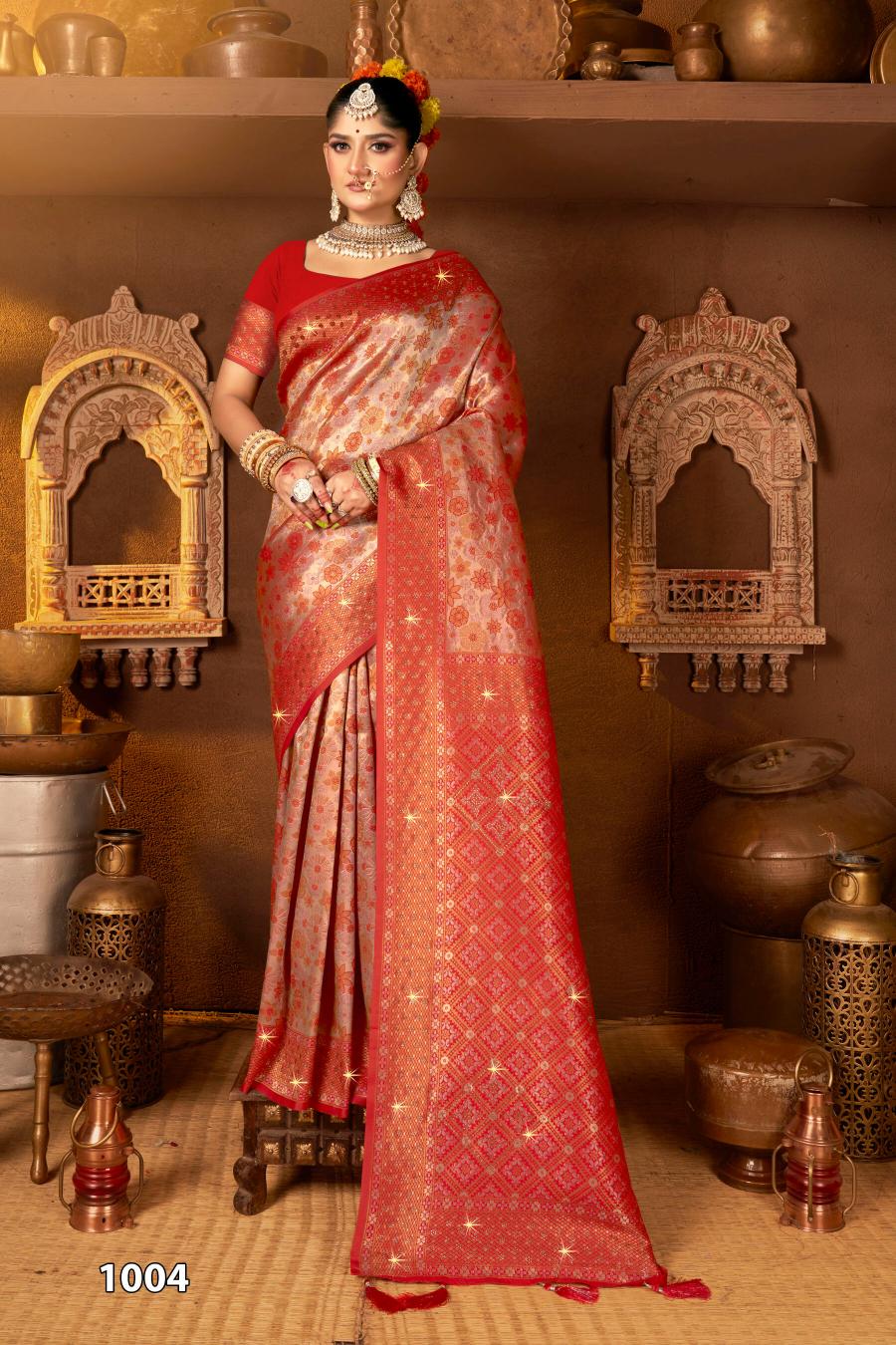 Saroj Vaishnavi silk saroski vol.2 Soft Kanjivaram Silk surat with price wholesale