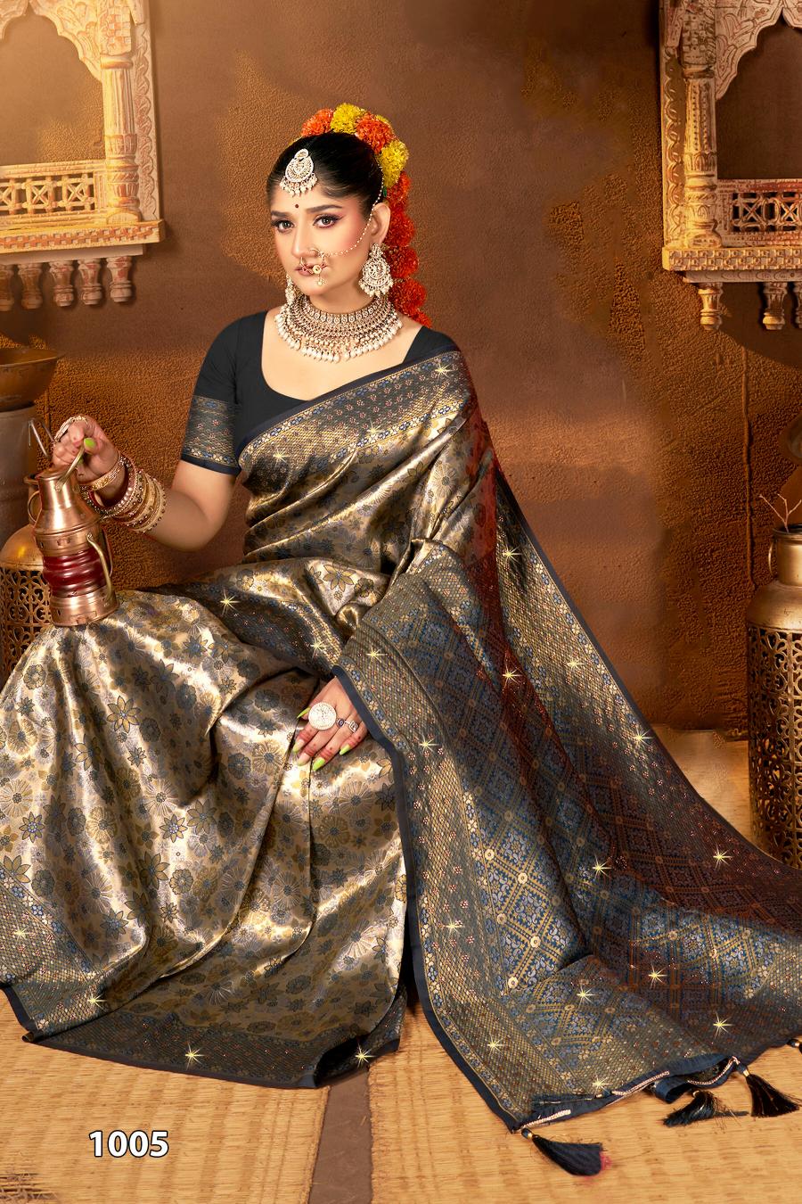 Saroj Vaishnavi silk saroski vol.2 Soft Kanjivaram Silk surat with price wholesale