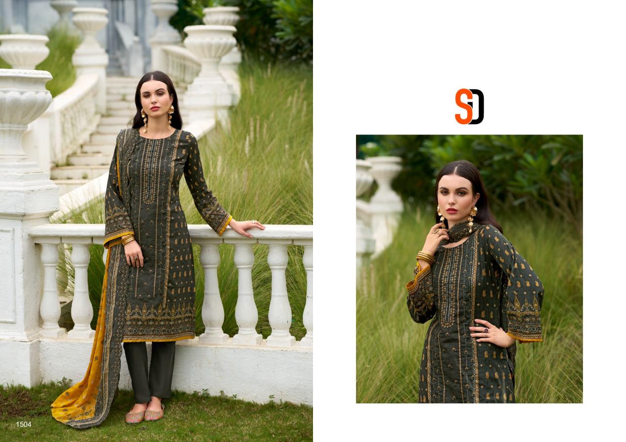 Sharaddha Bin Saeed Vol 15 catalog wholesale market for pakistani suits in hyderabad